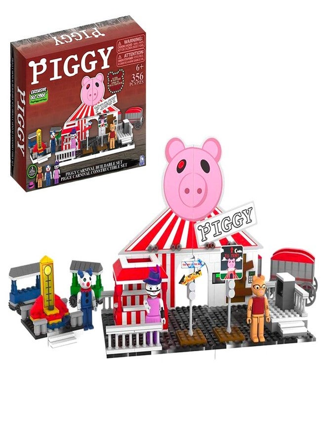 PIGGY مجموعة بناء كرنفال بيغي ديلوكس (تتضمن عناصر DLC)، 356 قطعة - Image 3